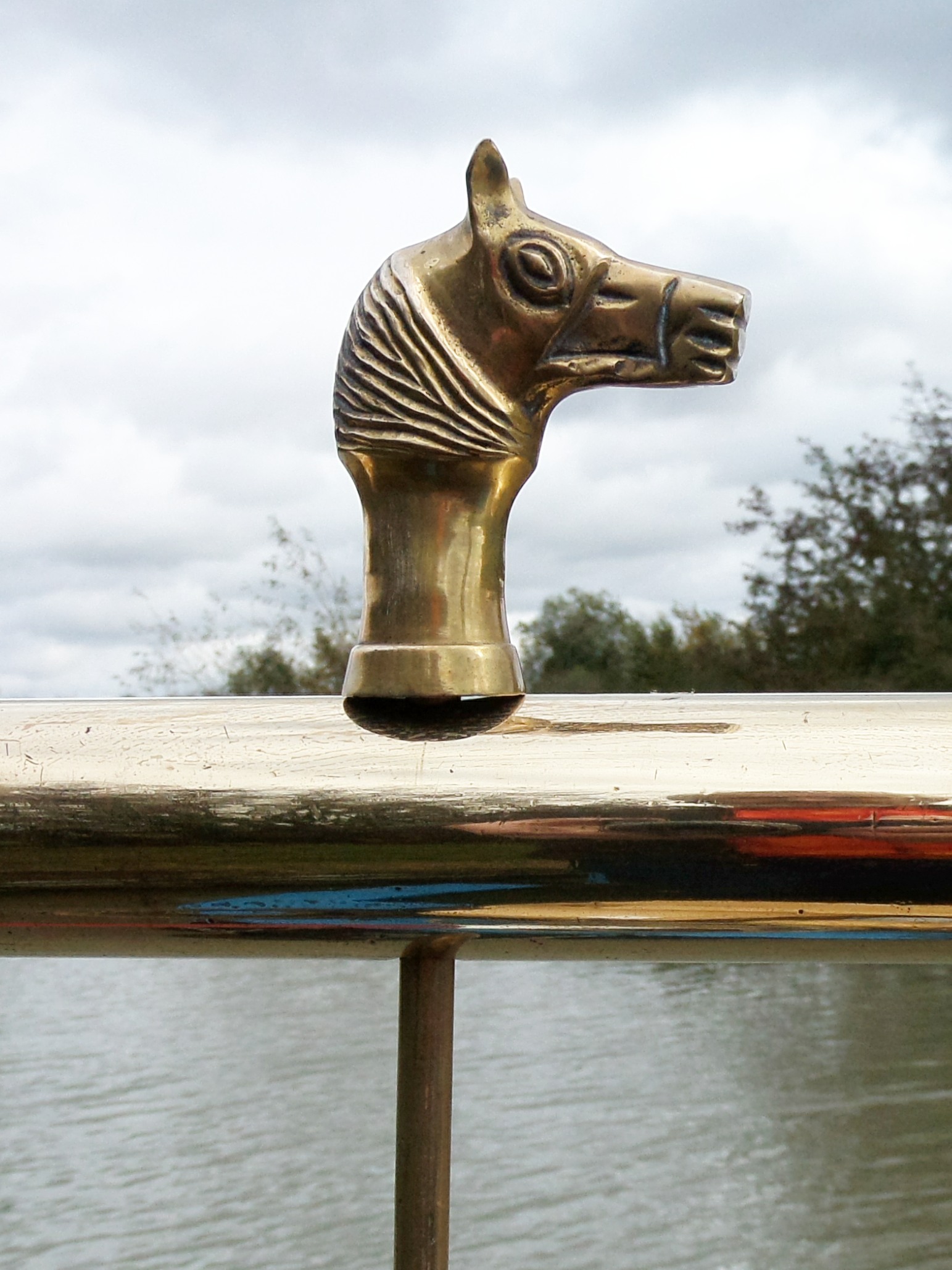 Horse's Head Tiller Pin (image for) Horse's Head Tiller Pin